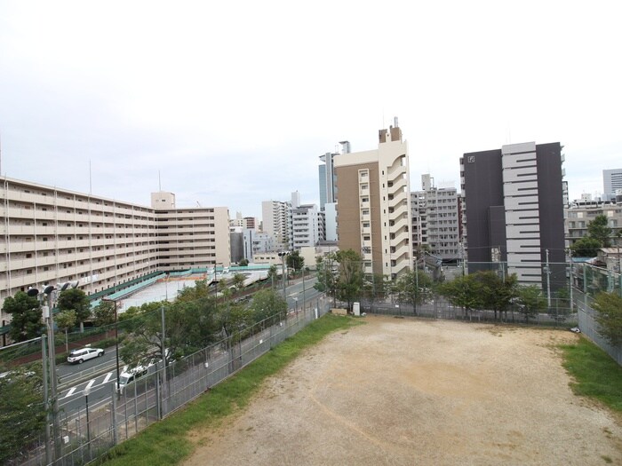 室内からの展望 東中島第１土井ﾏﾝｼｮﾝ