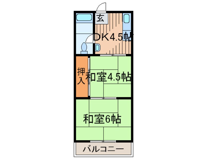 間取図 第一王子マンション