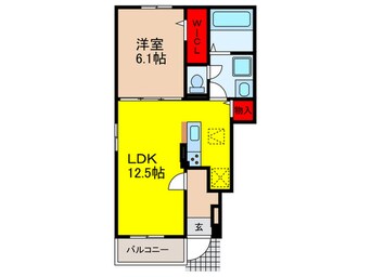 間取図 マシオンレーヴ豊南