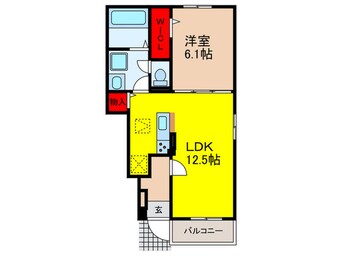 間取図 マシオンレーヴ豊南