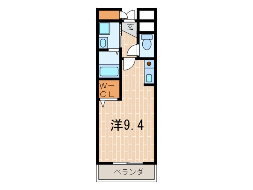 間取図 プリマヴェ－ラ