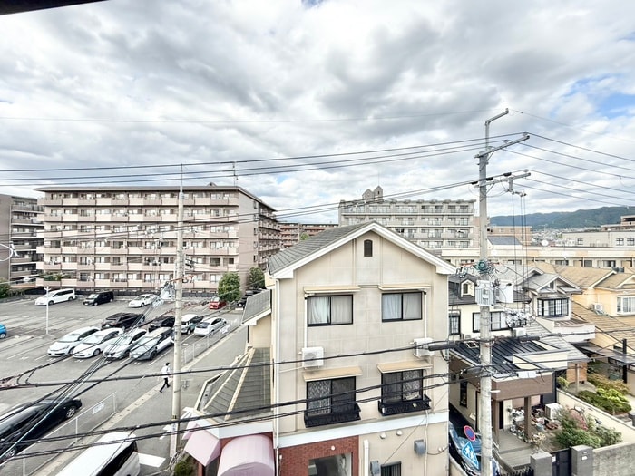 室内からの展望 グリ－ンヒル木幡