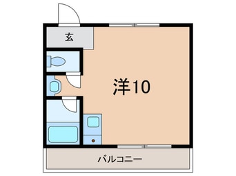 間取図 グロ－リィ夙川ハイム