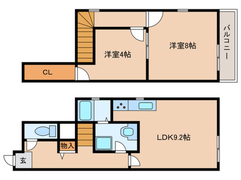 間取図 ミニヨンコート