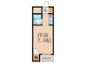 インペリアル江口 1Rの間取り