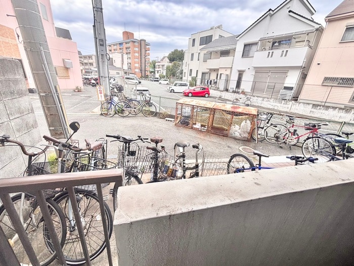 室内からの展望 三井マンション