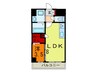 KMS新生水木通 1LDKの間取り