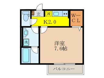 間取図 メゾンサンヴァレー