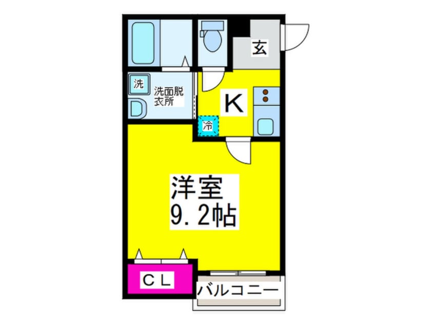 間取図 ル・シエル本町