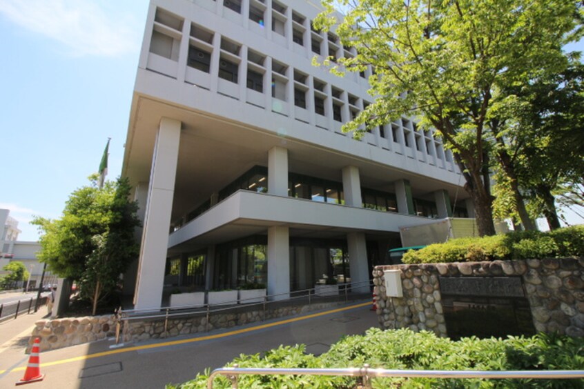 市役所(役所)まで472m パインガーデン芦屋川PHⅠC棟
