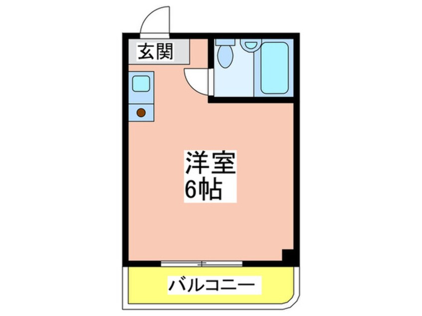 間取図 キャピタル京橋