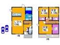 和´sガ－デンタウン1号棟の間取図