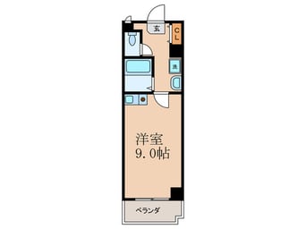 間取図 ドモス竹鼻