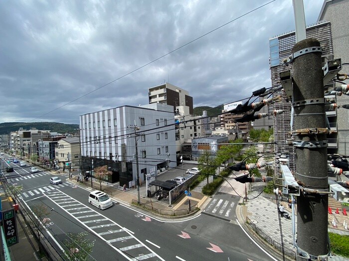 室内からの展望 ドモス竹鼻