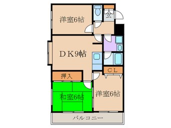 間取図 デンダ久我ノ杜