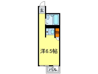 間取図 ルーム　ウイング　ワン