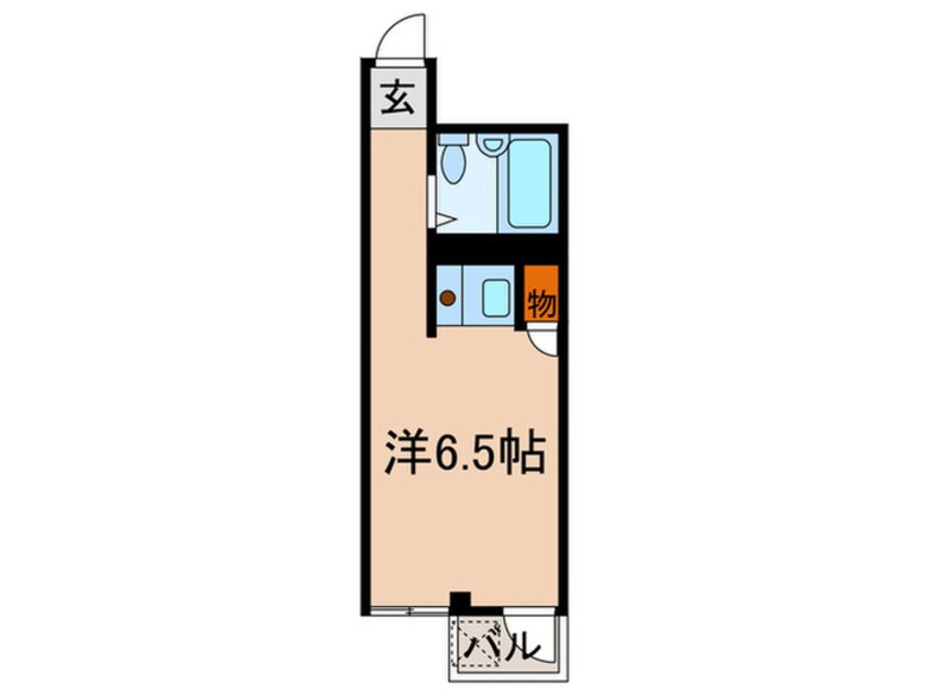 間取図 ルーム　ウイング　ワン