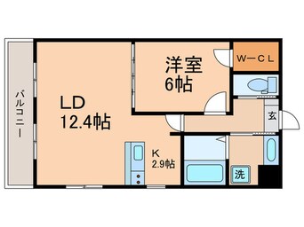 間取図 ベラジオ京都鴨川（302）