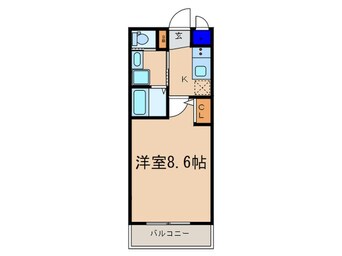 間取図 サムティ京都西大路(702)