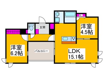 間取図 メゾン紬