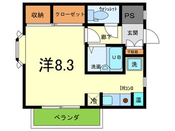 間取図 ラメール津高