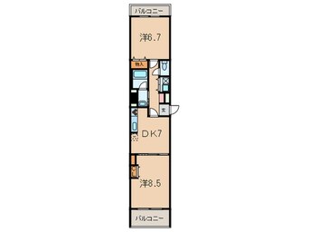 間取図 芦屋大桝町アネックス