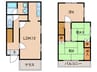タウンハウス伊川谷(7B-2) 3LDKの間取り