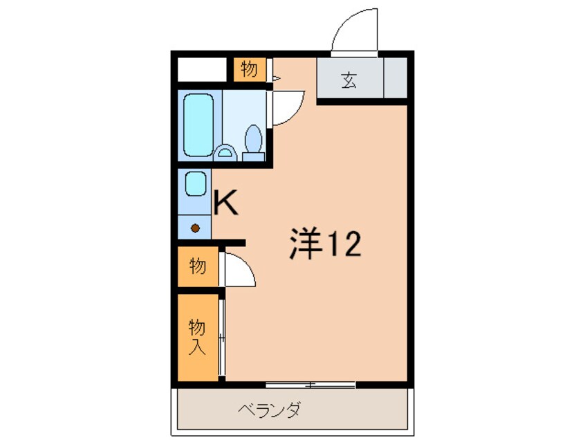 間取図 ハイネス門戸