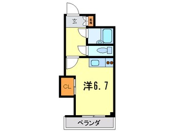 間取図 ハイネス門戸