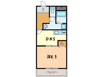 間取図 第２立花ビル
