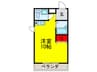 ニュ－メイト堺市駅 1Rの間取り