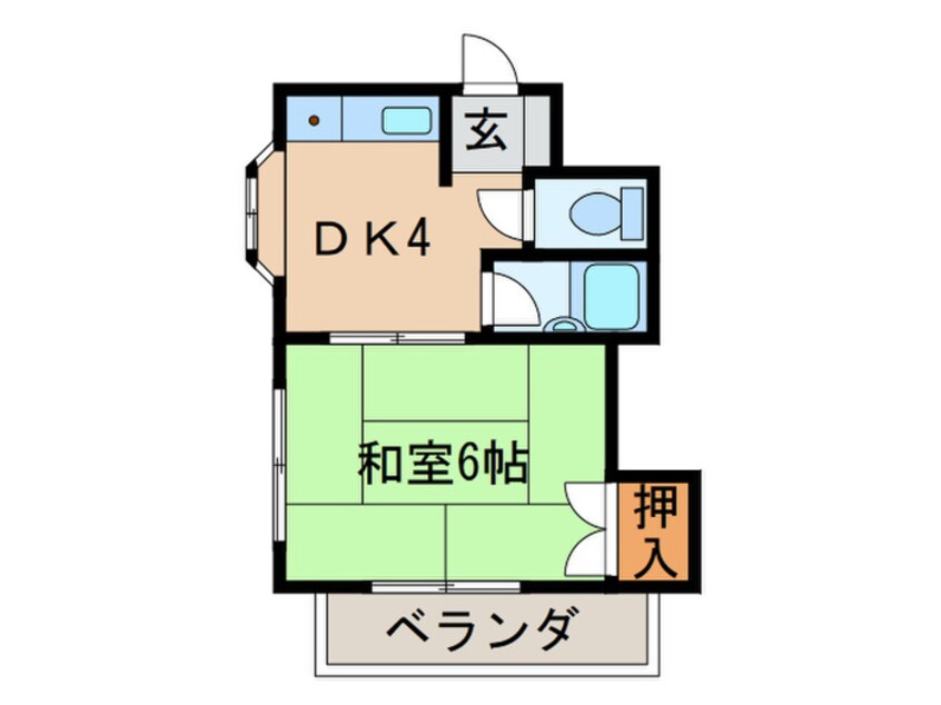 間取図 豊マンションパートⅢ