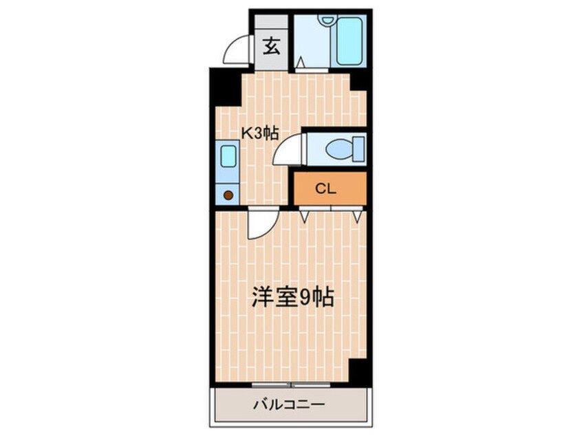 間取図 サンライズ明石