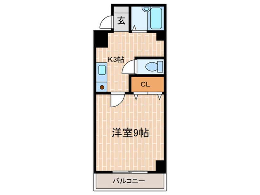 間取図 サンライズ明石