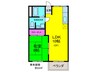 コーポ幸 1LDKの間取り