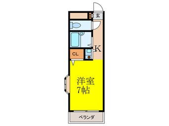 間取図 ビーハイブ上新庄