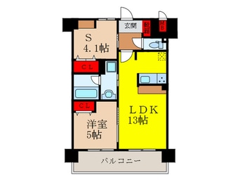 間取図 スプランディッド池田呉服町