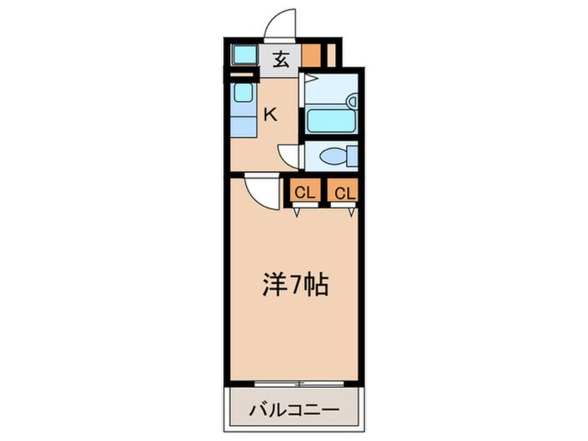 間取図 マッティーナ神戸参番館