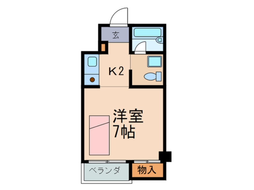 間取図 ハイツ高樋１