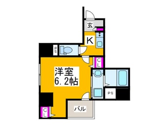 間取図 ソルーナ玉造