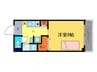 ハイツ高樋２ 1Kの間取り