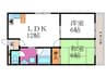 ２０ＨＯＵＳＥ　３ｒｄ 2LDKの間取り