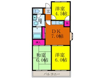 間取図 ロジェルシェルシェ