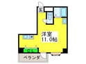 シティーコート南船場の間取図
