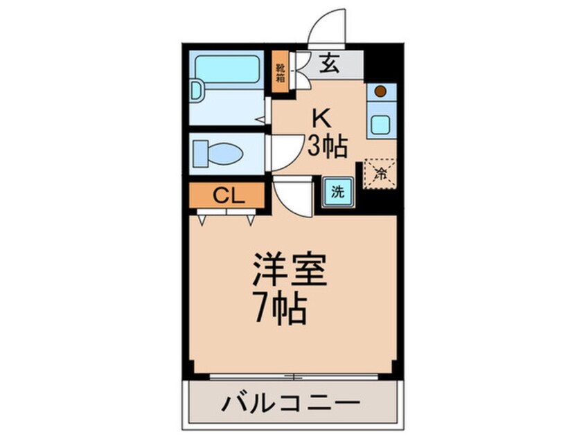 間取図 ｱﾍﾞﾆ-ﾙ東住吉