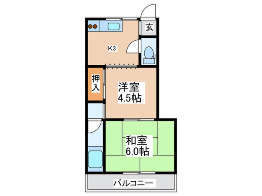 間取図 草薙ビル