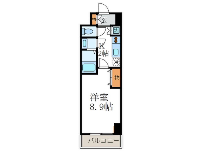 間取図 ＹｓＦｌａｔｓ西陣
