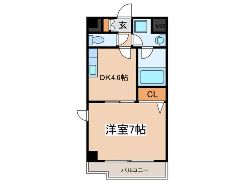 間取図 ウォンテ