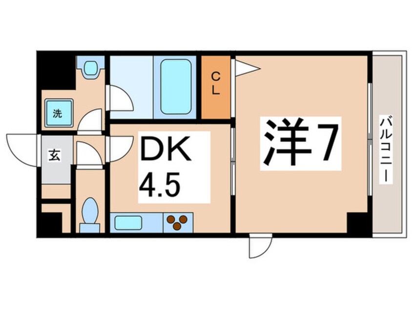間取図 ウォンテ