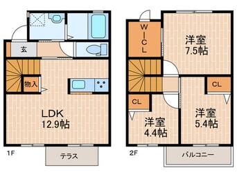 間取図 シャーメゾン豊楽B棟